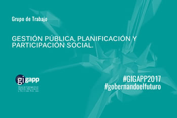 2017-31 Gestión pública, planificación y participación social